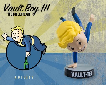 Fallout 4 Vault Boy 111 5-Inch BH3 AGILITY画像