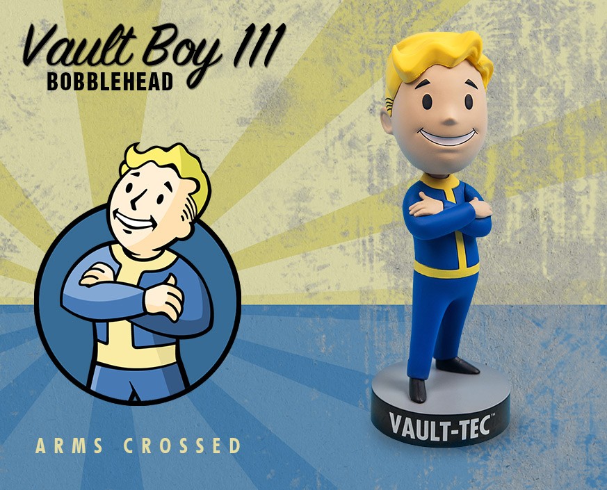 Fallout 4 Vault Boy 111 5-Inch BH3 ARMS CROSSED画像
