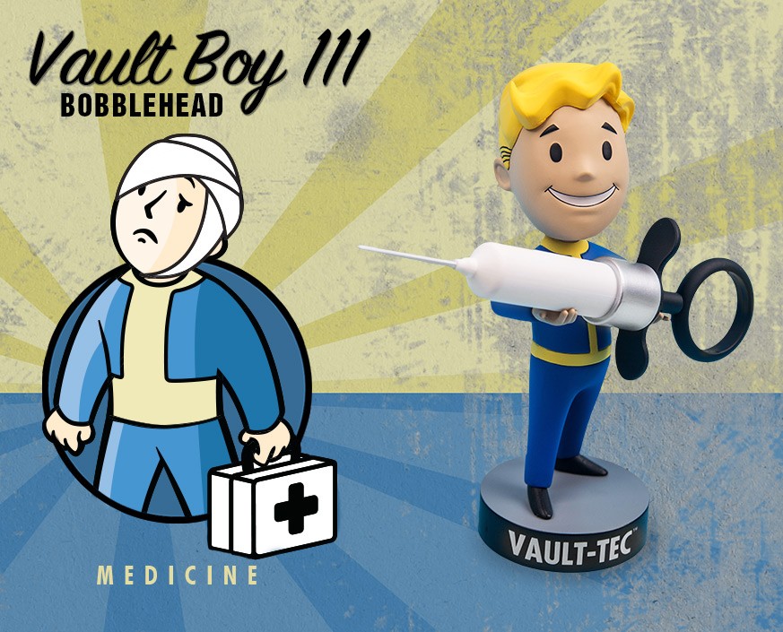 Fallout 4 Vault Boy 111 5-Inch BH3 MEDICINE画像