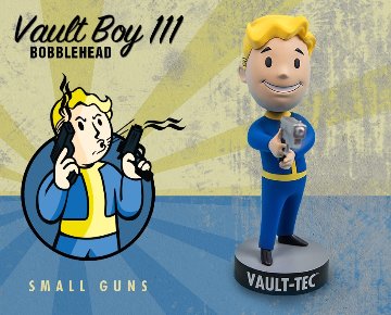 Fallout 4 Vault Boy 111 5-Inch BH3 SMALL GUNS画像