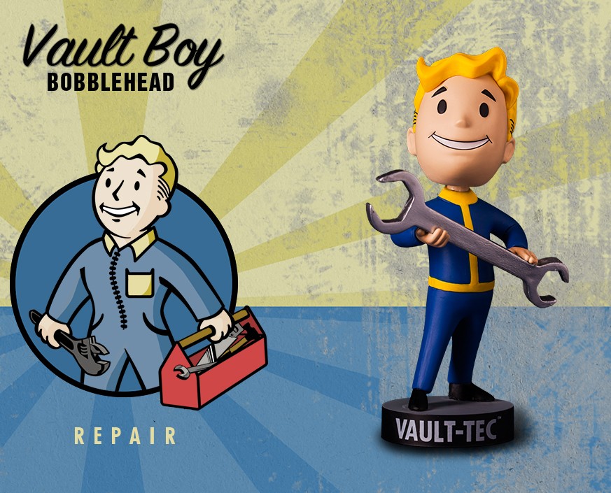Fallout 4 Vault Boy 111 5-Inch BH1 REPAIR画像