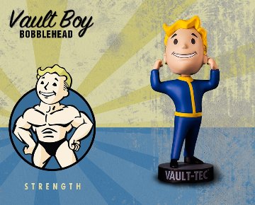 Fallout 4 Vault Boy 111 5-Inch BH1 STRENGTH画像