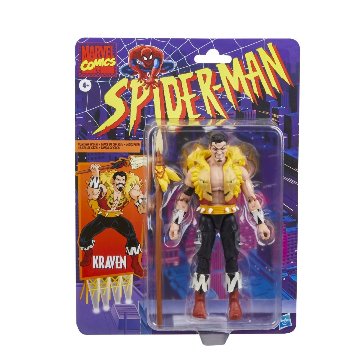 Marvel Legends Retro Spider-Man Kraven 6-Inch Action Figure 正規品画像