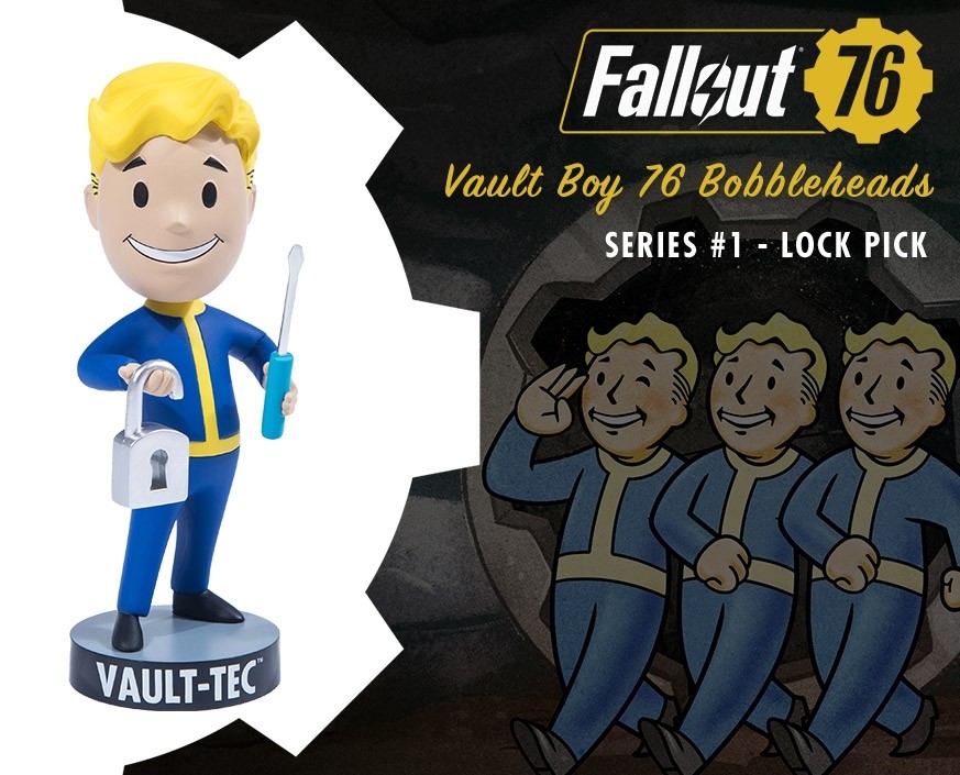 Fallout 76 Vault Boy 76 5-Inch BH1 LOCK PICK画像