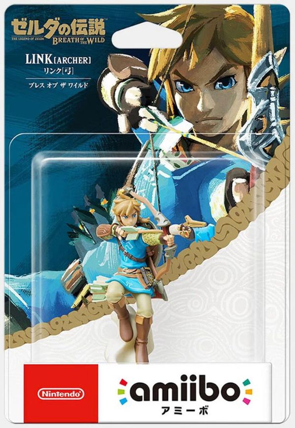 amiibo リンク(弓)【ブレス オブ ザ ワイルド】（ゼルダの伝説シリーズ）の画像