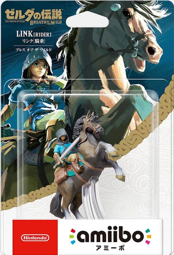 amiibo リンク(騎乗)【ブレス オブ ザ ワイルド】（ゼルダの伝説シリーズ）の画像