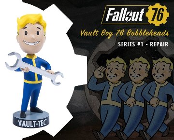 Fallout 76 Vault Boy 76 5-Inch BH1 REPAIR画像