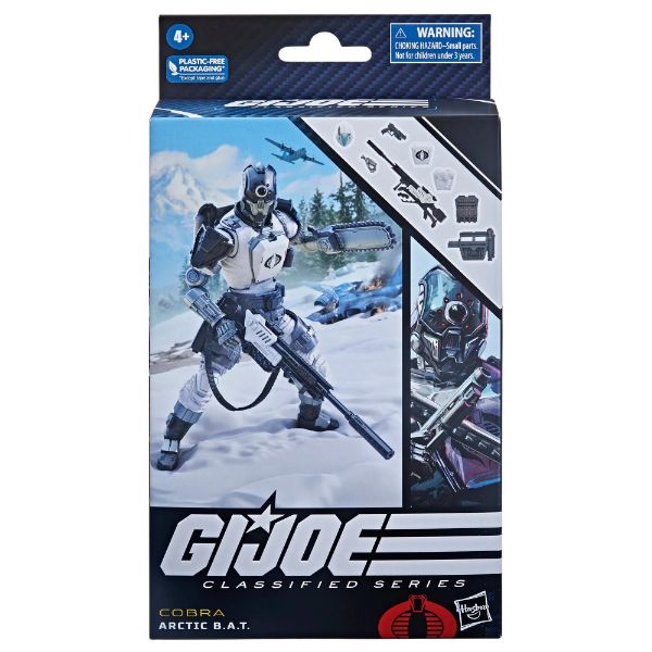 G.I. Joe Classified Series Cobra Arctic B.A.T. (69) 6-Inch Action Figure画像