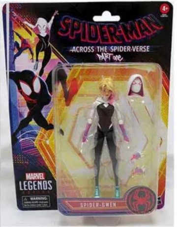 Marvel Legends Retro Cardback Spider-Man AtSV Spider-Gwen 6-Inch Action Figure 正規品の画像