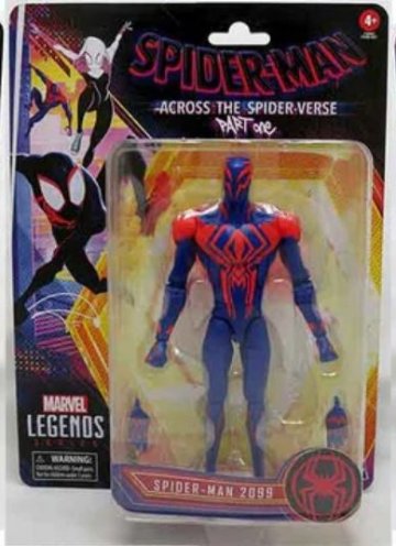 Marvel Legends Retro Cardback Spider-Man AtSV Spider-Man 2099 6-Inch Action Figure 正規品の画像