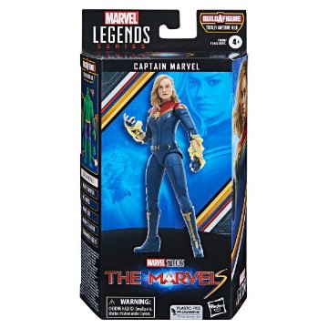 Marvel Legends BAF Totally Awesome Hulk The Marvels Captain Marvel 6-Inch Action Figureの画像