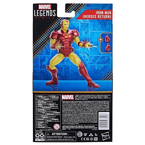 Marvel Legends BAF Totally Awesome Hulk Iron Man(Heroes Return) 6-Inch Action Figure画像