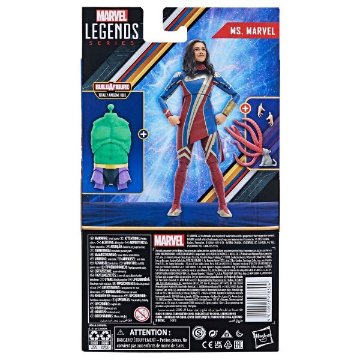 Marvel Legends BAF Totally Awesome Hulk The Marvels Ms. Marvel 6-Inch Action Figure画像