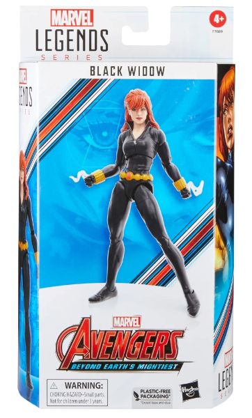 Marvel Legends Avengers 60th Anniv Black Widow 6-Inch Action Figureの画像