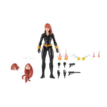 Marvel Legends Avengers 60th Anniv Black Widow 6-Inch Action Figure画像