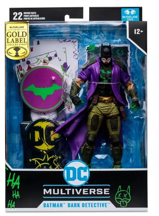 McFarlane DC Multiverse Batman Dark Detective Gold Label 7-Inch Action Figure画像