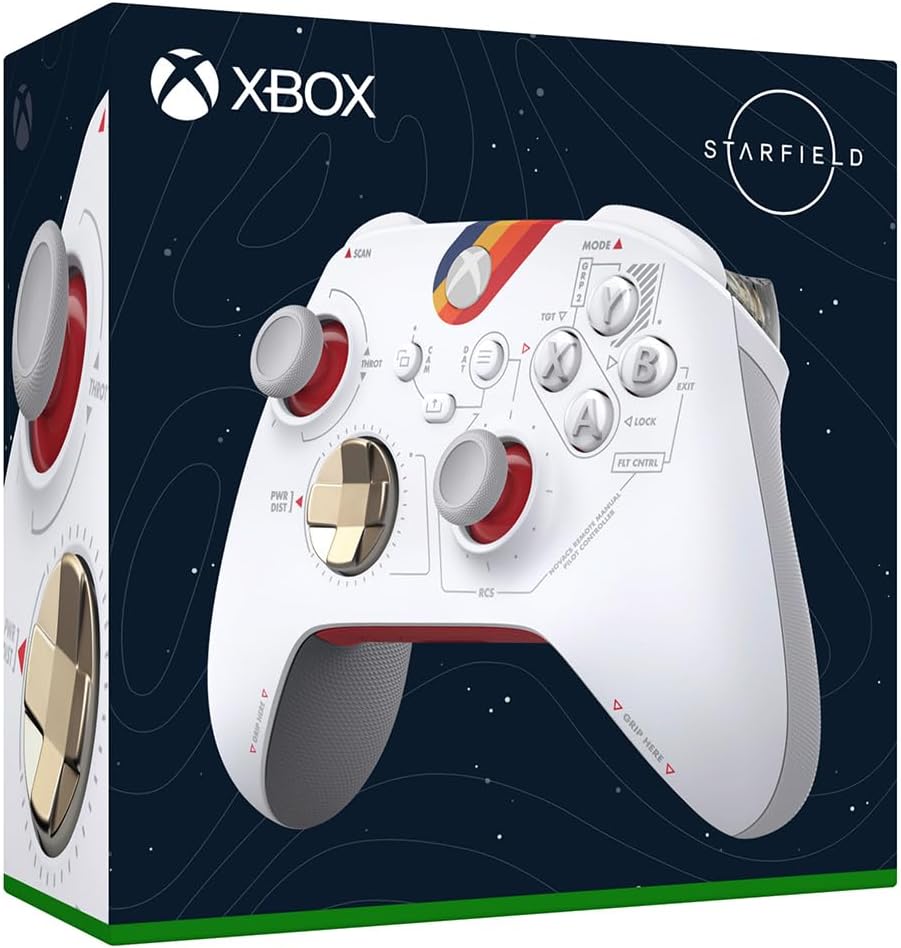 Xbox ワイヤレス コントローラー(Starfield リミテッド エディション)の画像