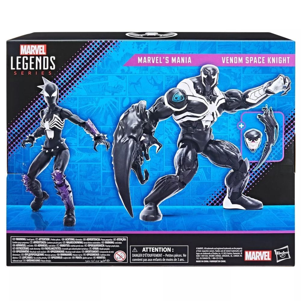 Marvel Legends VSK Marvel's Mania and Venom Space Knight 6-Inch Action Figure 2-Packの画像