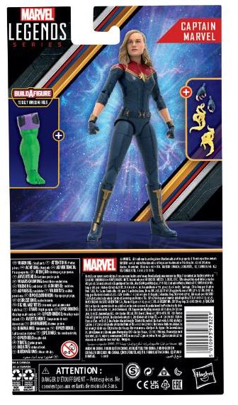 Marvel Legends BAF Totally Awesome Hulk The Marvels Captain Marvel 6-Inch Action Figure 正規品の画像