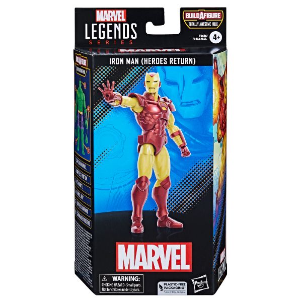 Marvel Legends BAF Totally Awesome Hulk Iron Man(Heroes Return) 6-Inch Action Figure 正規品画像