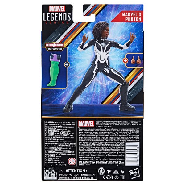 Marvel Legends BAF Totally Awesome Hulk The Marvels Marvel's Photon 6-Inch Action Figure 正規品画像