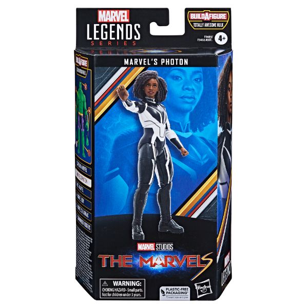 Marvel Legends BAF Totally Awesome Hulk The Marvels Marvel's Photon 6-Inch Action Figure 正規品の画像