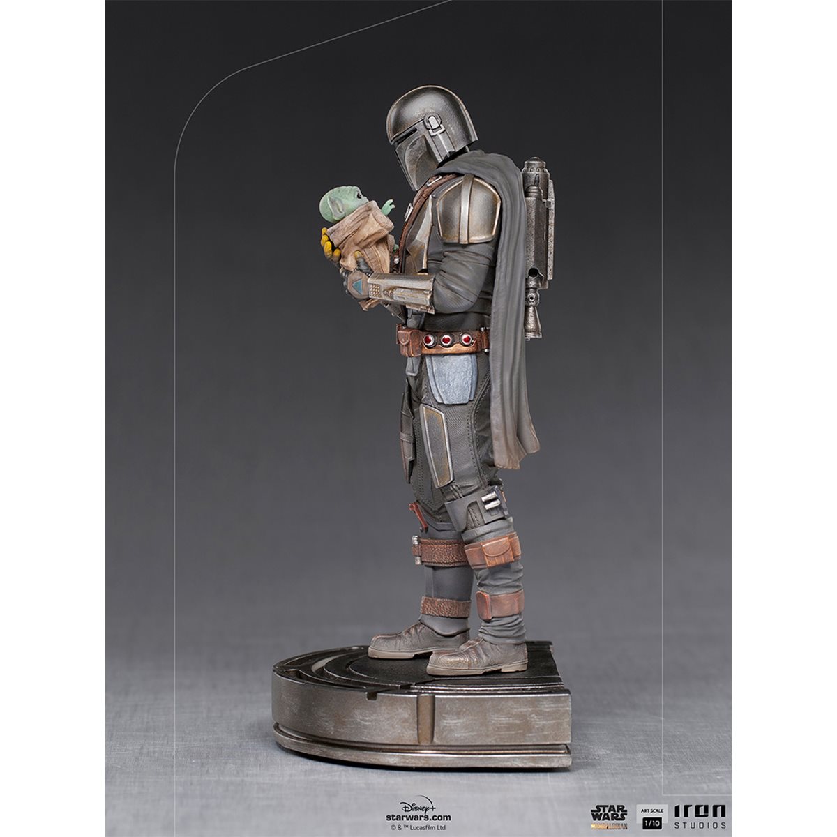 Star Wars: The Mandalorian and Grogu Art 1:10 Scale Statue画像