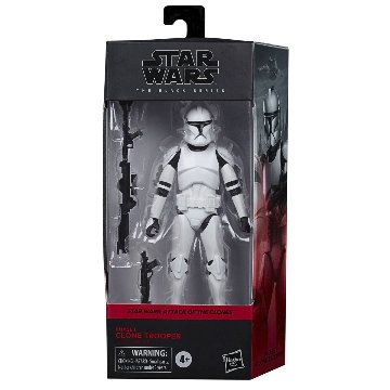 Star Wars TBS AOTC Phase 1 Clone Trooper 6-Inch Action Figure画像