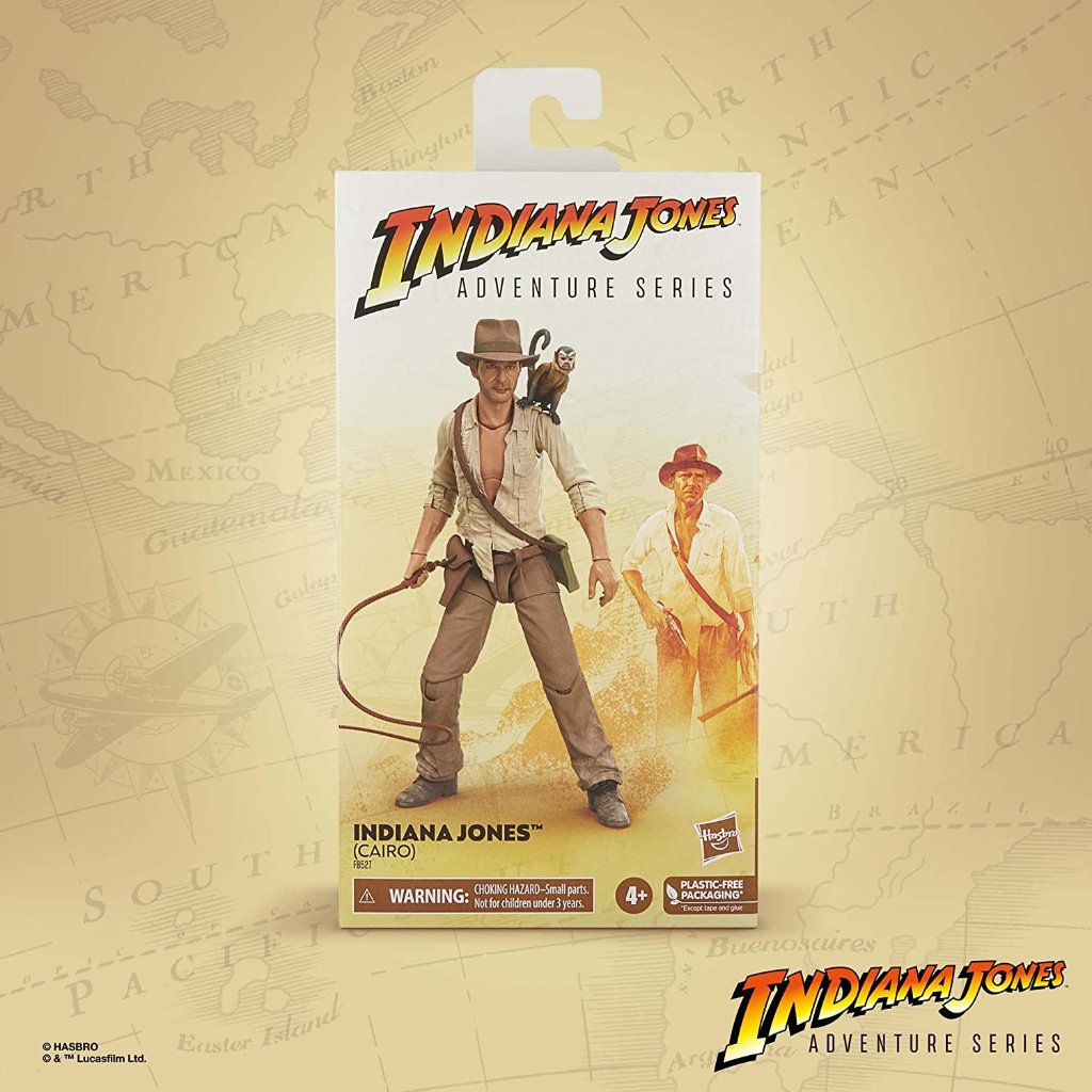 Indiana Jones Adventure Series Indiana Jones(Cairo) 6-Inch Action Figure 正規品の画像