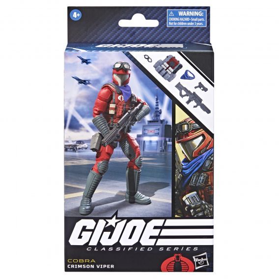 G.I. Joe Classified Series Cobra Crimzon Viper(85) 6-Inch Action Figure画像