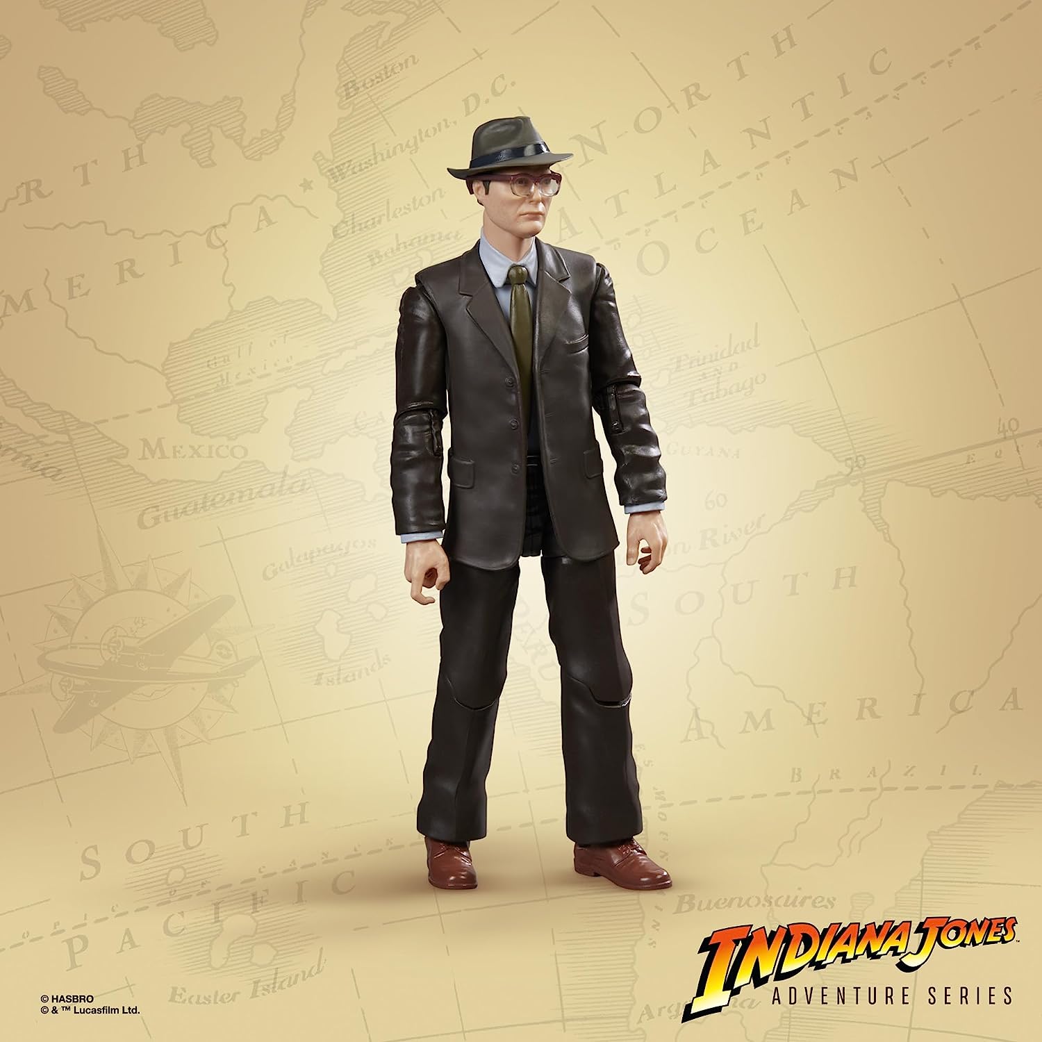 Indiana Jones Adventure Series Doctor Jürgen Voller(Dial of Destiny) 6-Inch Action Figure 画像