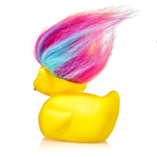 TUBBZ 1ST EDITION Trolls Rainbow Troll(Yellow with Rainbow Hair)の画像