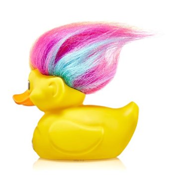 Trolls Rainbow Troll (Yellow with Rainbow Hair) TUBBZ Cosplaying Duck画像