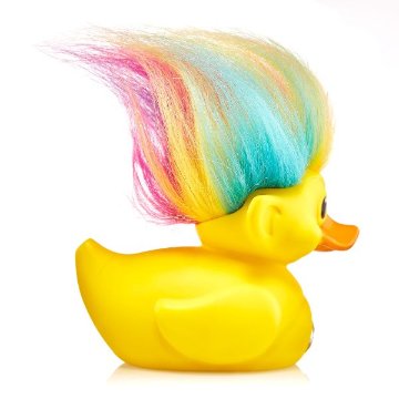 TUBBZ 1ST EDITION Trolls Rainbow Troll(Yellow with Rainbow Hair)の画像