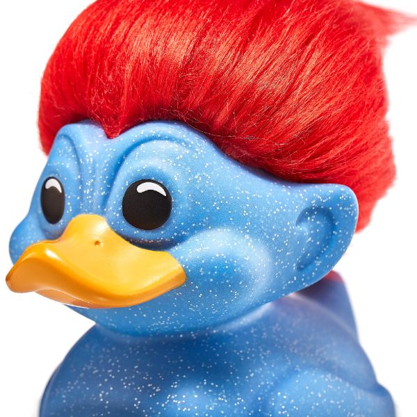 TUBBZ 1ST EDITION Trolls Glitter Blue Troll(Blue with Red Hair)の画像