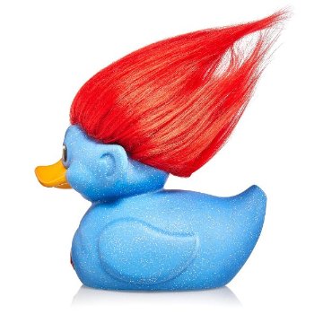 Trolls Glitter Blue Troll (Blue with Red Hair) TUBBZ Cosplaying Duck画像