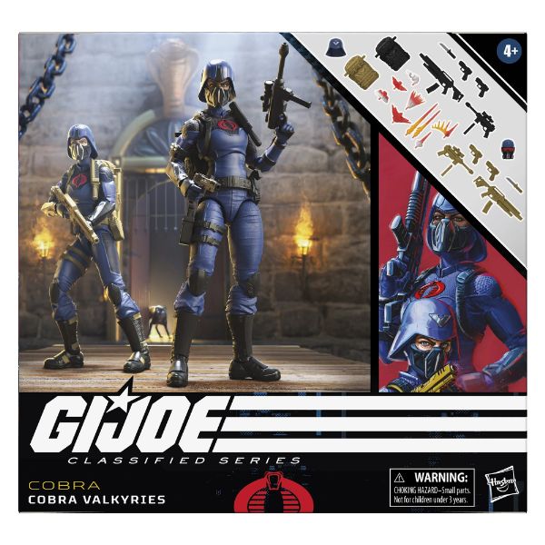 G.I. Joe Classified Series Cobra Valkyries(68) 6-Inch Action Figure 2-Pack画像