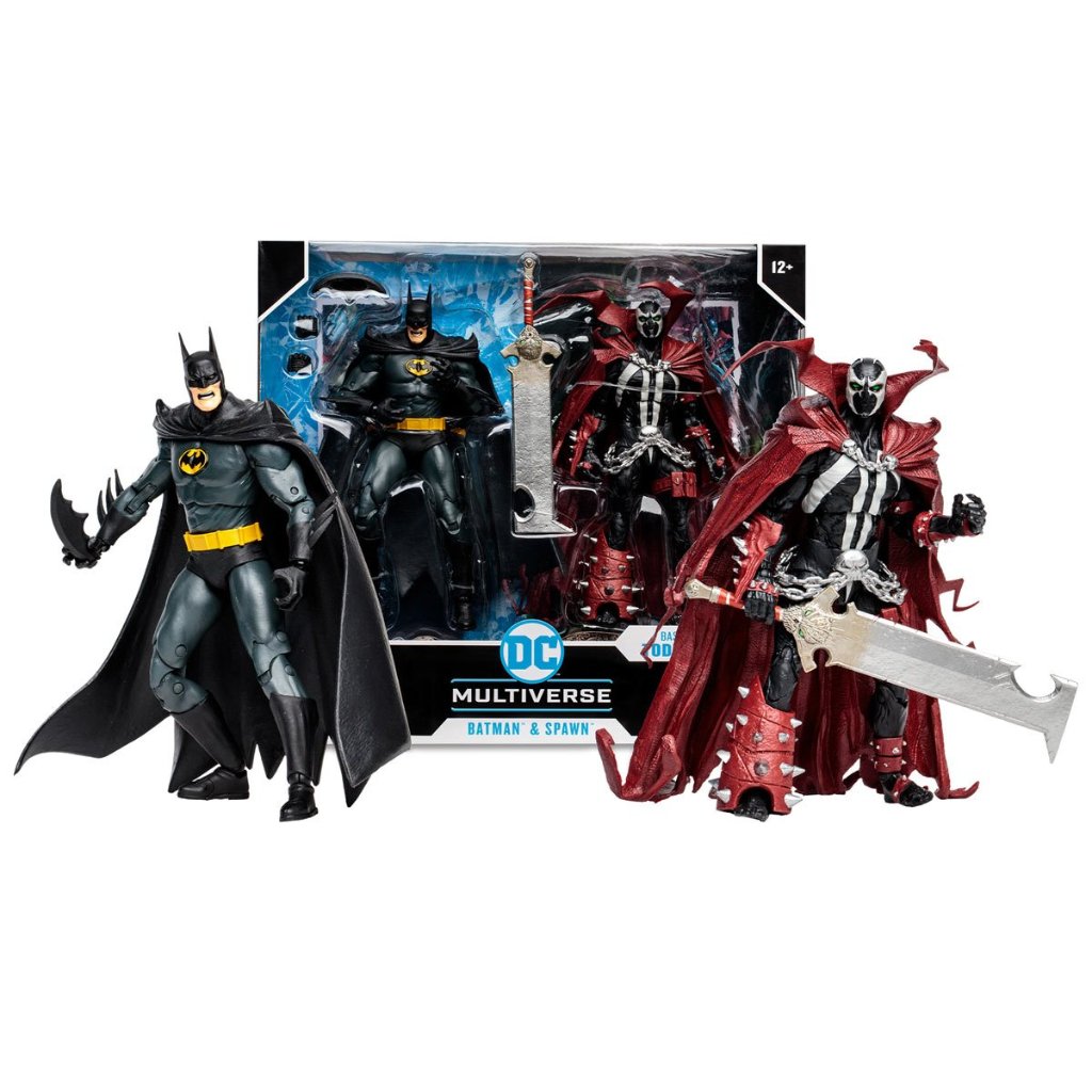 マクファーレントイズ McFarlane DC マルチバース Batman & Spawn(Comics by Todd Mcfarlane)の画像