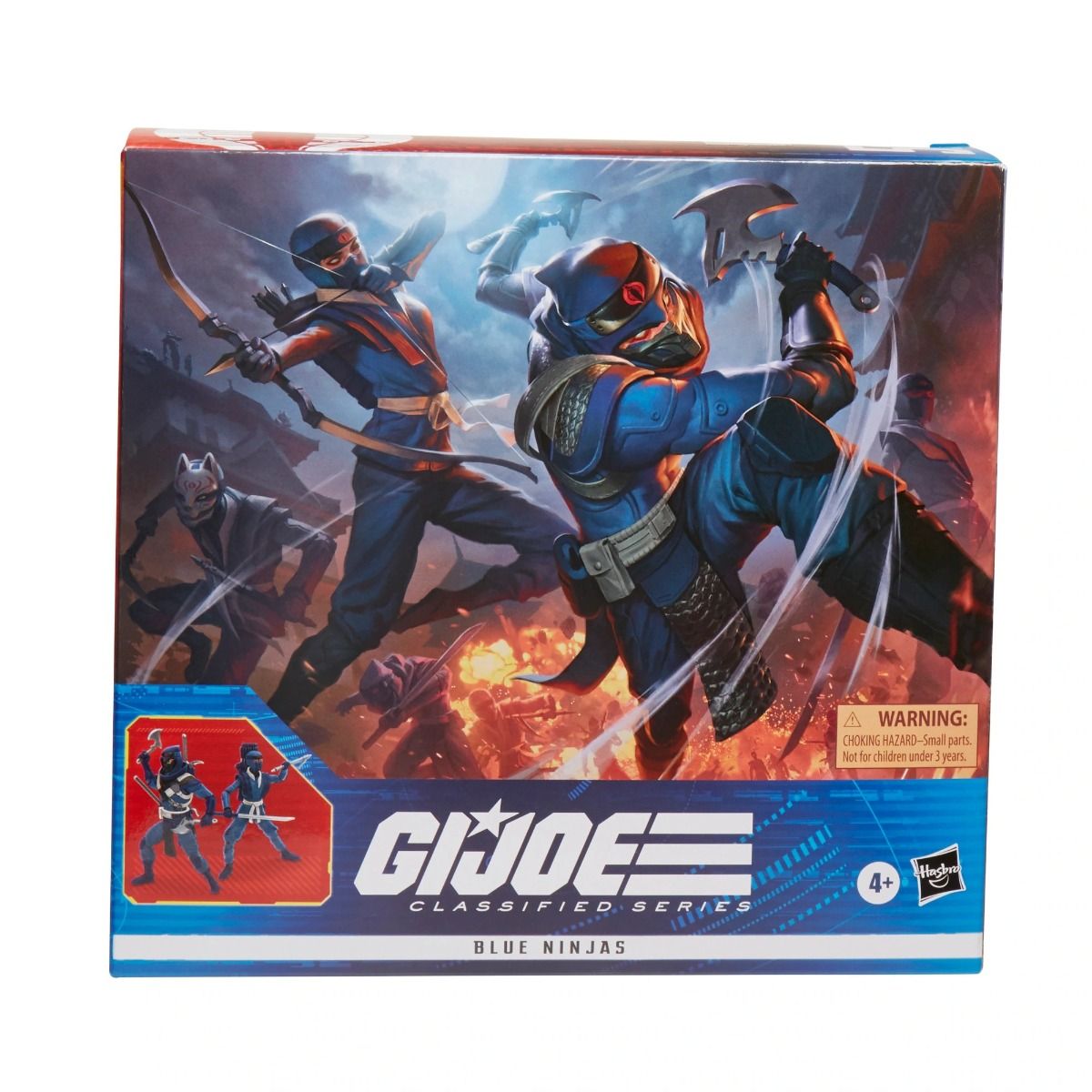 G.I. Joe Classified Series Blue Ninjas(51) 6-Inch Action Figure 2-Pack画像