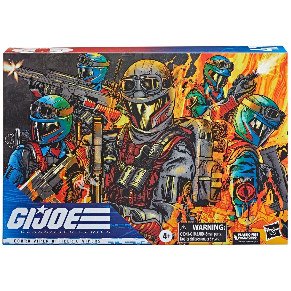 G.I. Joe Classified Series Cobra Viper Officer & Vipers(47) 6-Inch Action Figure 2-Pack画像