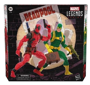 Marvel Legends Deadpool and Bob Agent of Hydra 6-Inch Action Figure 2-Packの画像