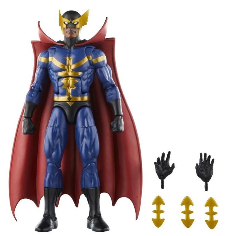 Marvel Legends Squadron Supreme Marvel's Nighthawk Marvel's Blur 6-Inch Action Figure 2-Packの画像