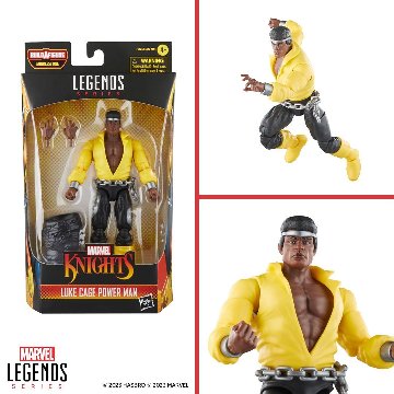 Marvel Legends BAF Mindless One MARVEL Knights Luke Cage Power Man 6-Inch Action Figure画像