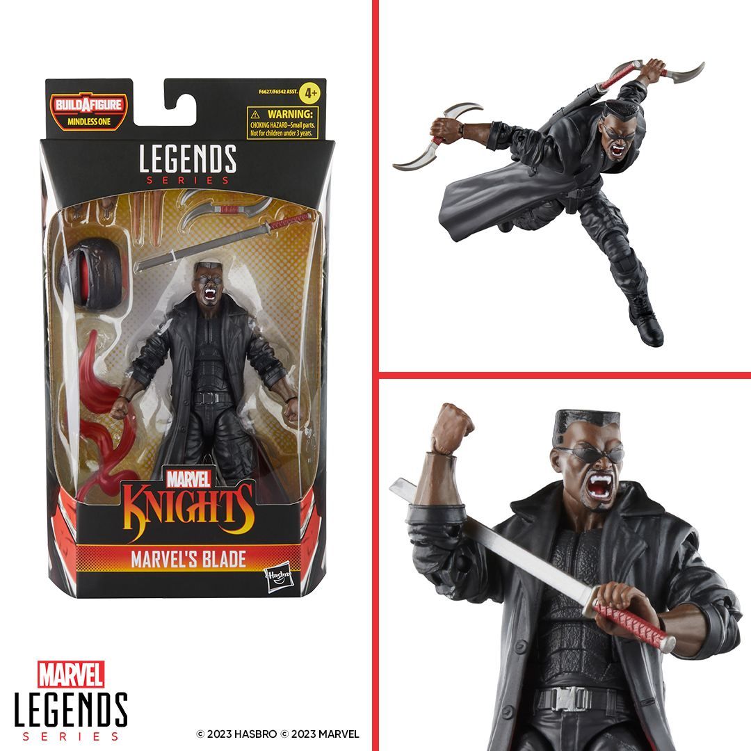 Marvel Legends BAF Mindless One MARVEL Knights Marvel's Blade 6-Inch Action Figureの画像