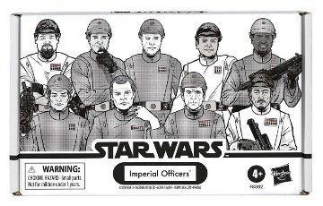 Star Wars TVC Imperial Officers 3 3/4-Inch Action Figure 4-Pack画像