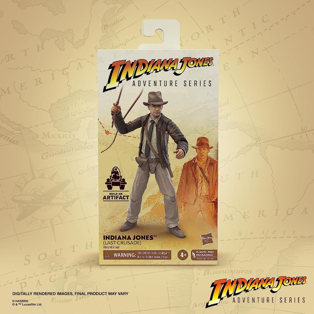 Indiana Jones Adventure Series Indiana Jones (The Last Crusade) 6-Inch Action Figure 正規品の画像