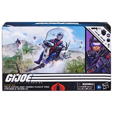 G.I. Joe Classified Series Cobra Tele-Viper & Cobra Flight Pod(Trubble Bubble) 6-Inch Action Figure画像