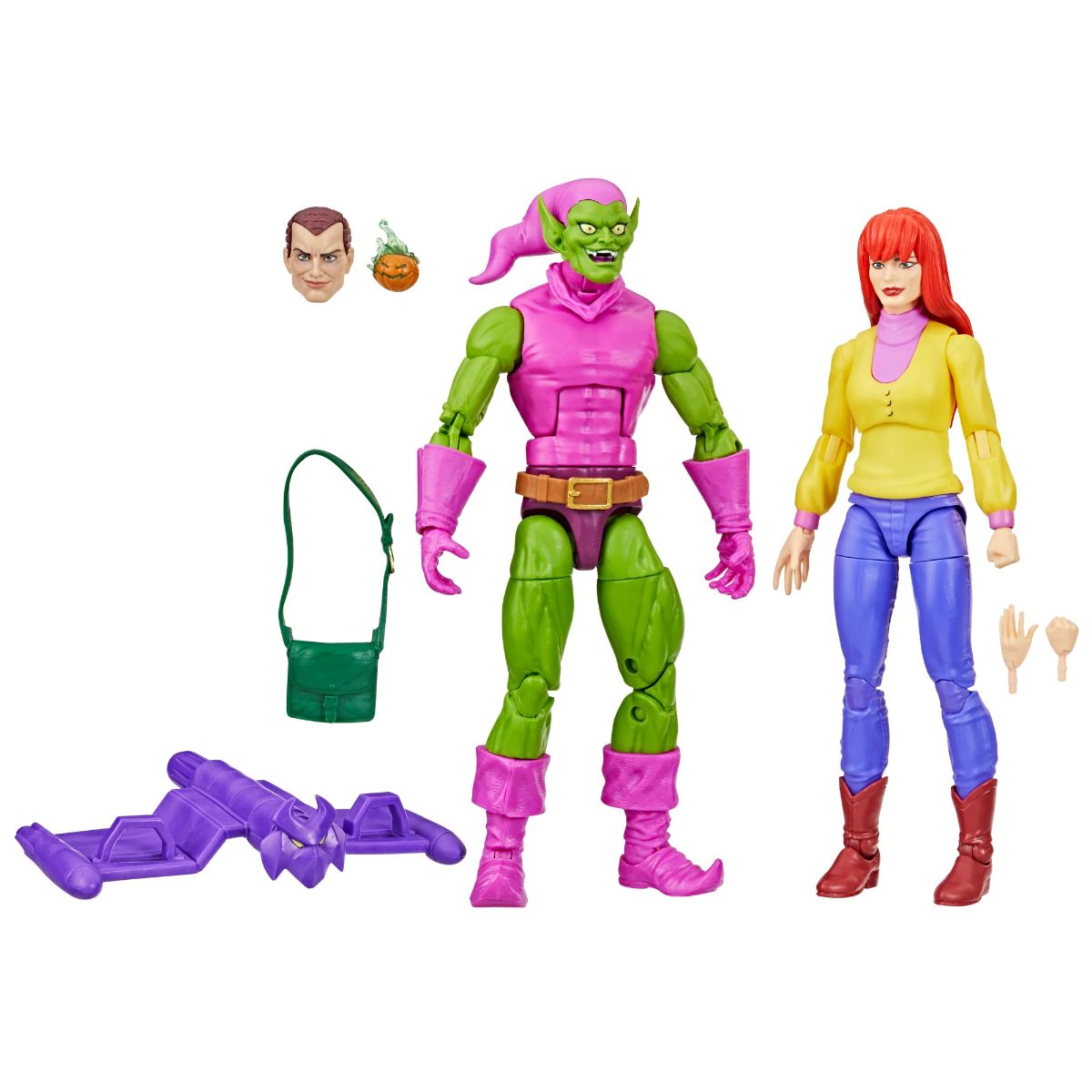 Marvel Legends X-MEN 90s VHS Animated Series Green Goblin & Mary Jane Watson画像