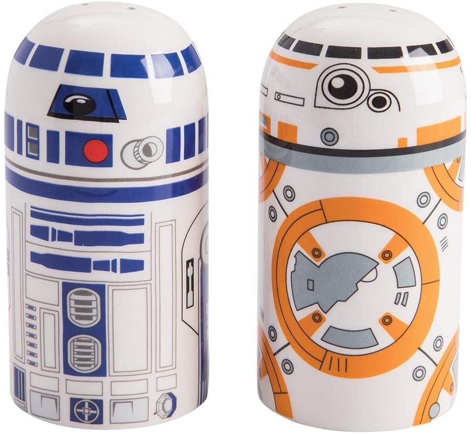 Star Wars BB-8 and R2-D2 Sculpted Salt and Pepper Set画像