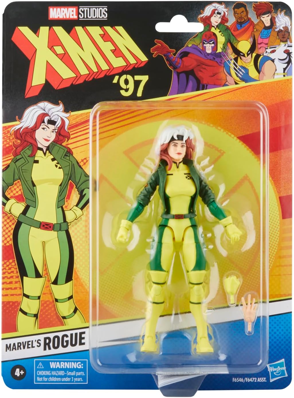 Marvel Legends Retro Cardback X-Men '97 Marvel's Rogue 6-Inch Action Figure画像